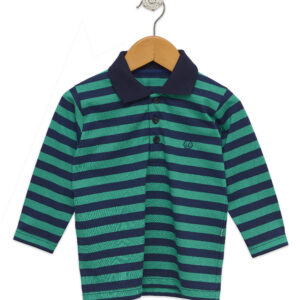 REMERA POLITO ML CUELLO TEJIDO